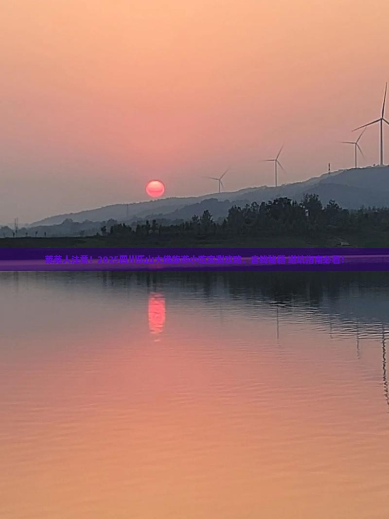 莱芜去四川乐山大佛旅游小吃