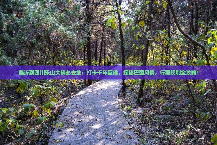 临沂到四川乐山大佛必去地