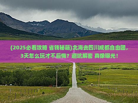 北海去四川成都自由团