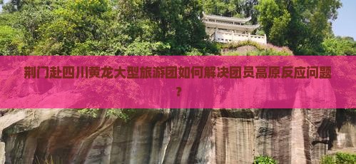 荆门赴四川黄龙大型旅游团如何解决团员高原反应问题？