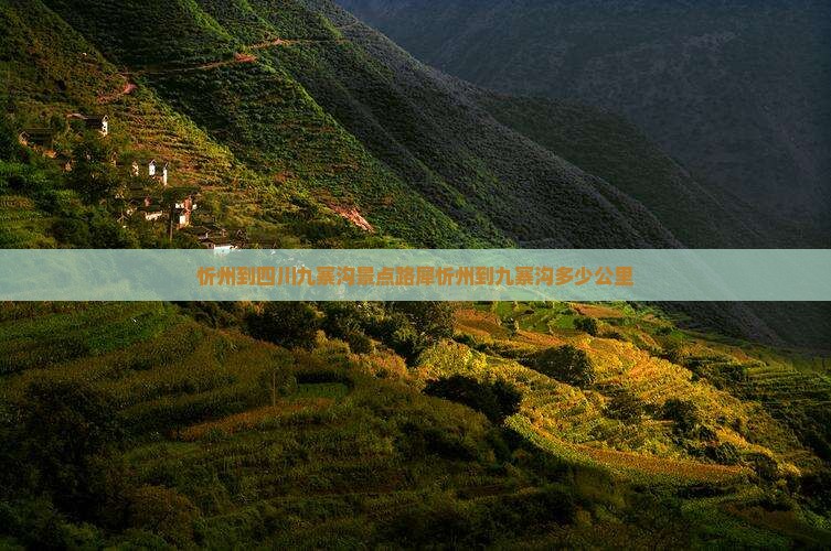 忻州到四川九寨沟景点路犀忻州到九寨沟多少公里