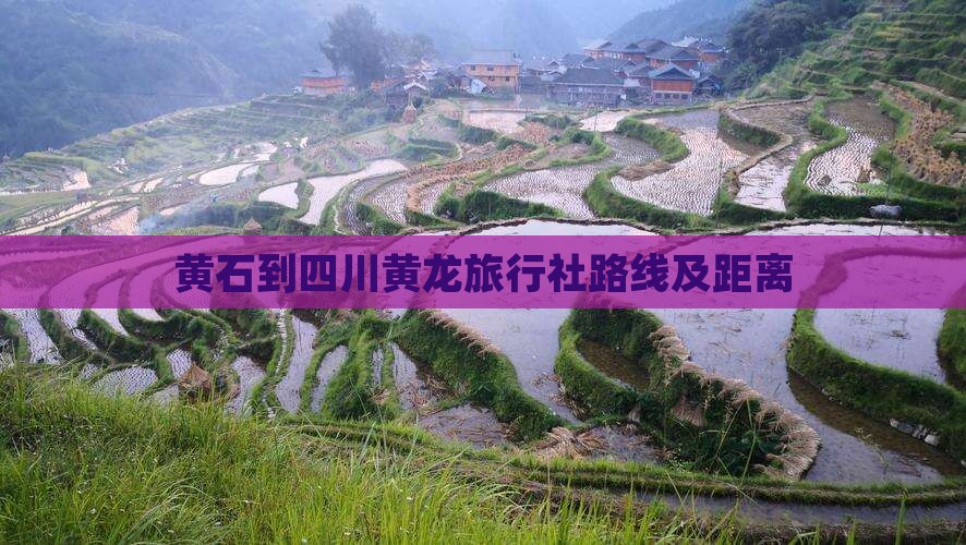 黄石到四川黄龙旅行社路线及距离