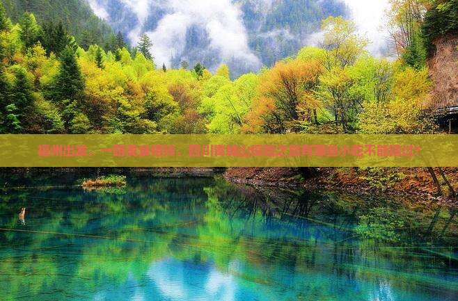 福州出发，一路美食相伴，四川青城山探险之旅有哪些小吃不能错过？