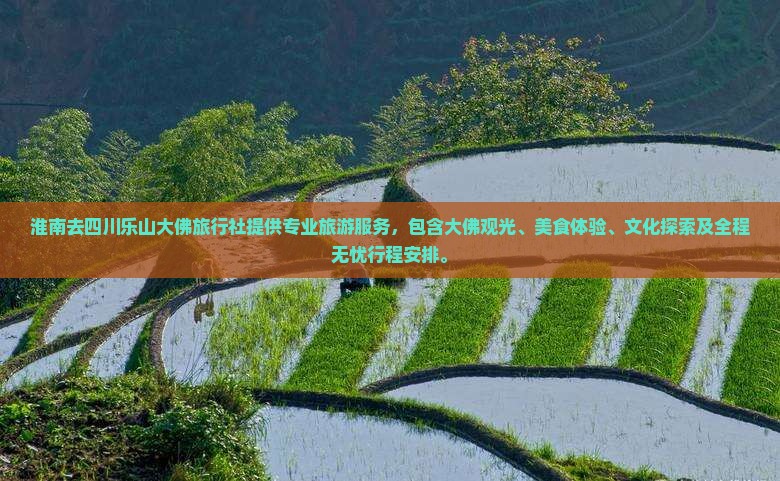 淮南去四川乐山大佛旅行社