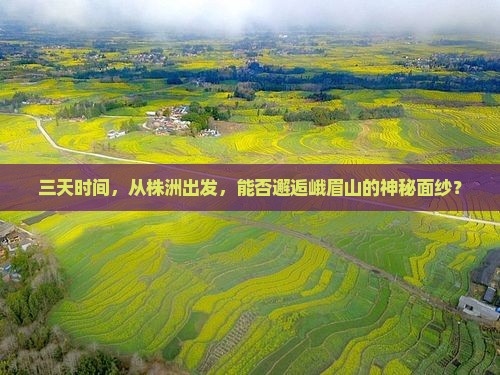 株洲到四川峨眉山三日游