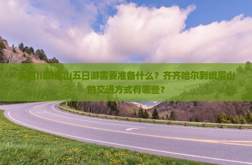 齐齐哈尔去四川峨眉山五日游