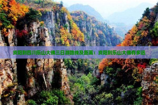 资阳到四川乐山大佛三日游