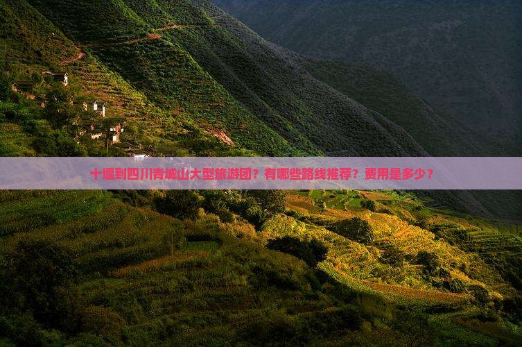 十堰到四川青城山大型旅游团？有哪些路线推荐？费用是多少？