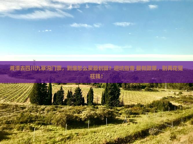 湘潭去四川九寨沟门票