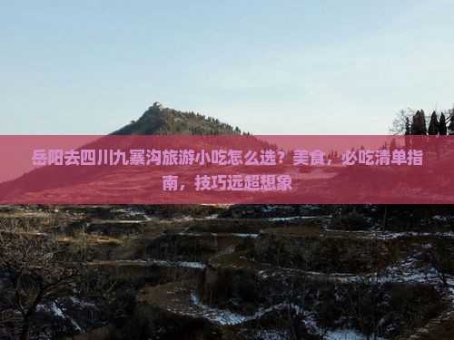 岳阳去四川九寨沟旅游小吃