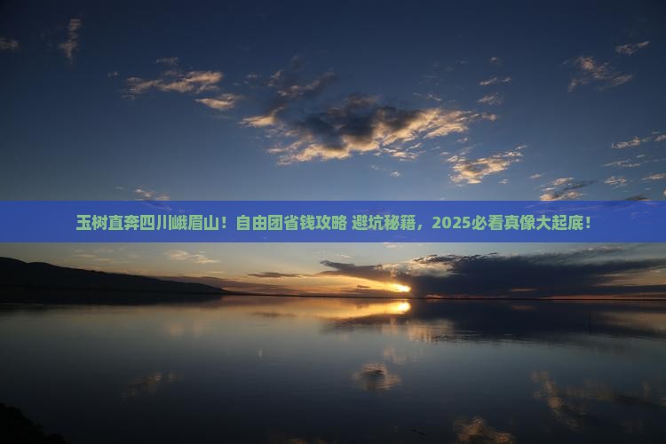 玉树去四川峨眉山自由团