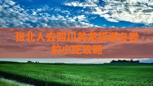 张北人去四川黄龙旅游必尝的小吃攻略