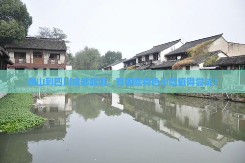 佛山到四川成都旅游小吃