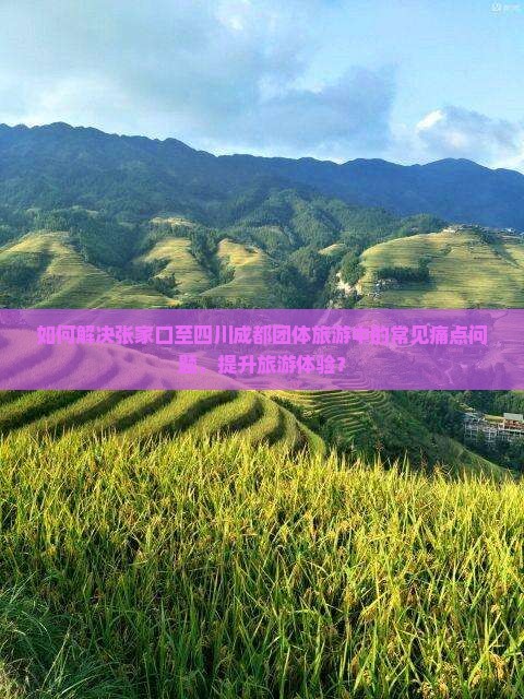 张家口去四川成都团体旅游