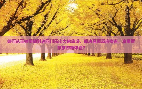玉树去四川乐山大佛旅游