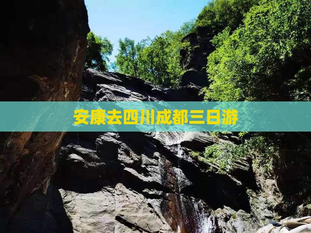 安康去四川成都三日游