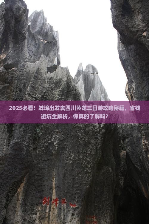 蚌埠去四川黄龙三日游