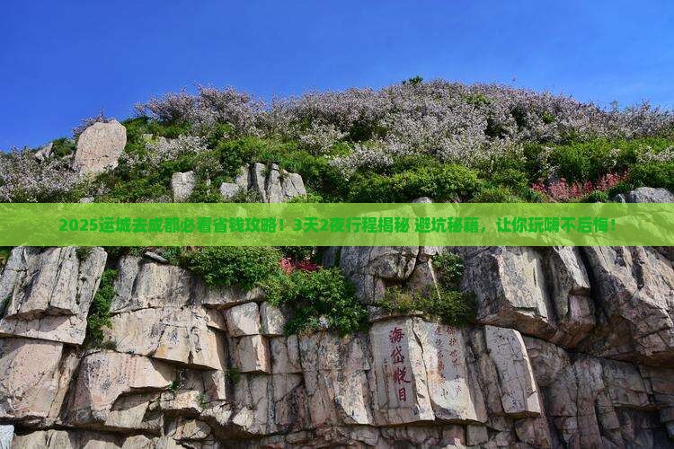 运城去四川成都攻略