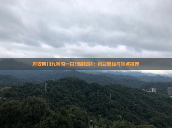 雅安去四川九寨沟一日