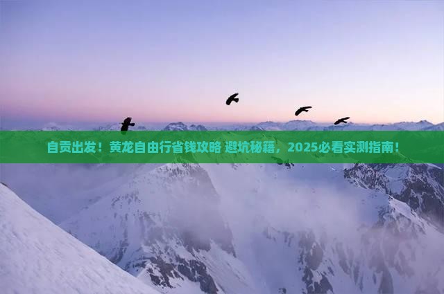 自贡去四川黄龙自由团