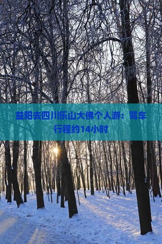 益阳去四川乐山大佛个人游：驾车行程约14小时