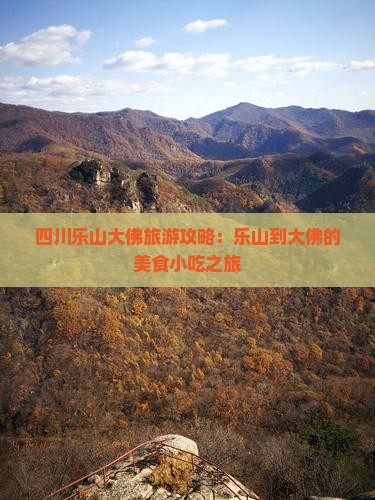 张掖到四川乐山大佛旅游小吃