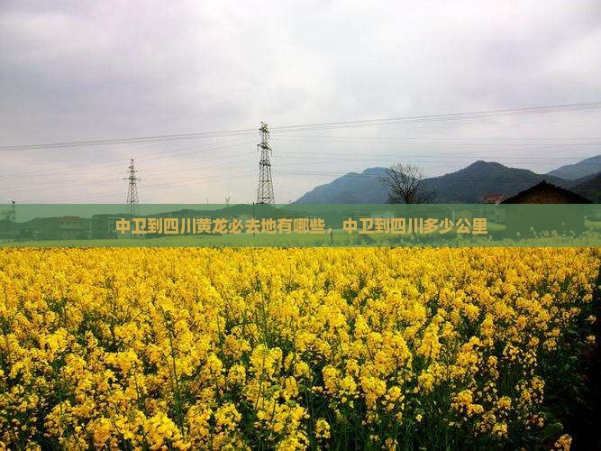 中卫到四川黄龙必去地