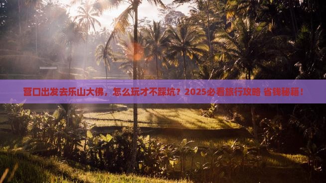 营口去四川乐山大佛旅行社