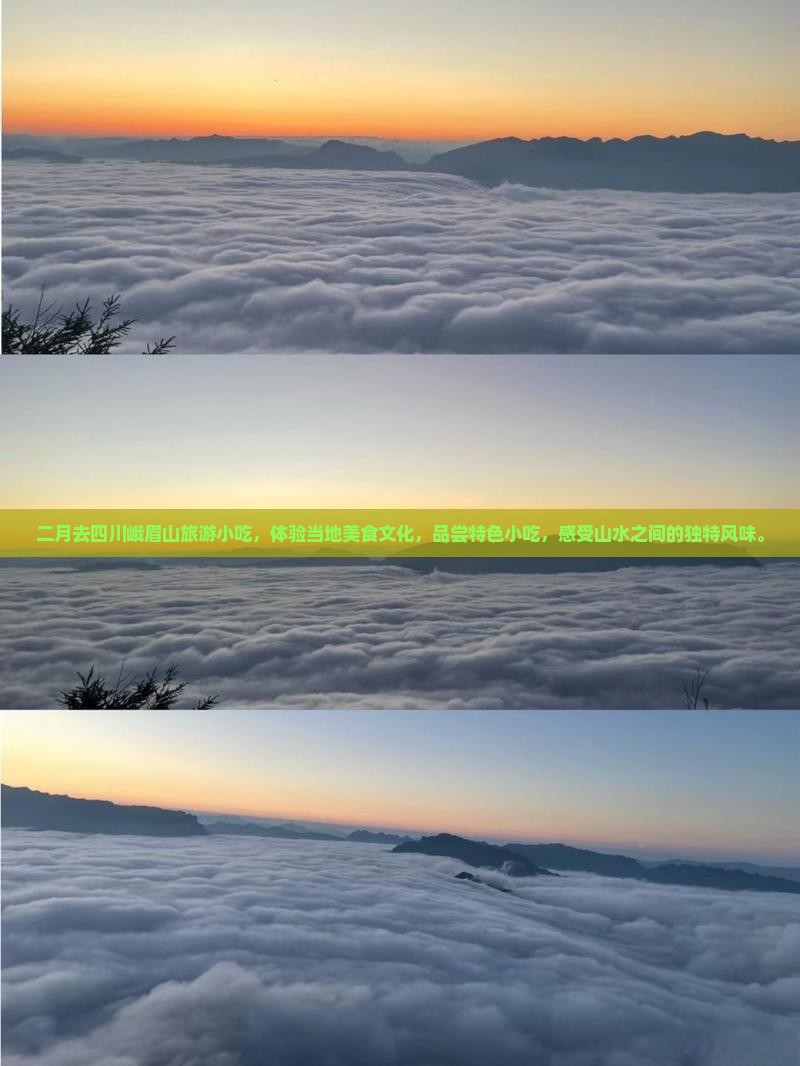 二月去四川峨眉山旅游小吃