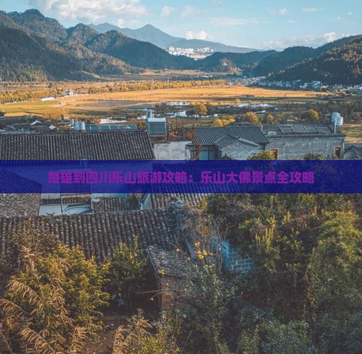 楚雄到四川乐山大佛景点