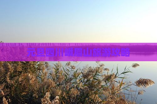 元旦到四川峨眉山旅游