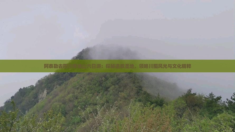 阿泰勒去四川青城山六日游：探秘道教圣地，领略川蜀风光与文化精粹