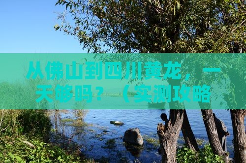 佛山去四川黄龙一日