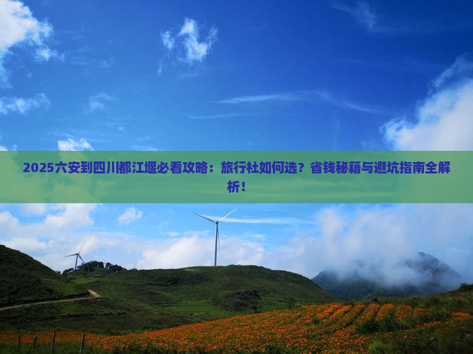 六安到四川都江堰旅行社