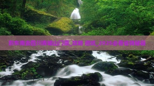 黔东南去四川青城山门票