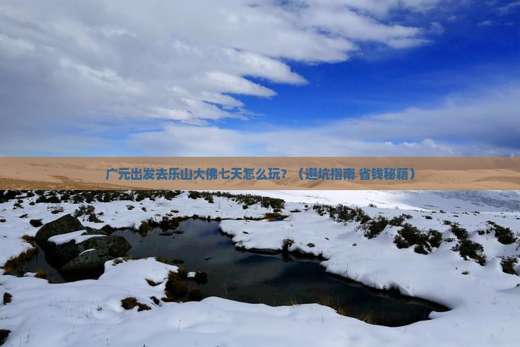 广元去四川乐山大佛七日游