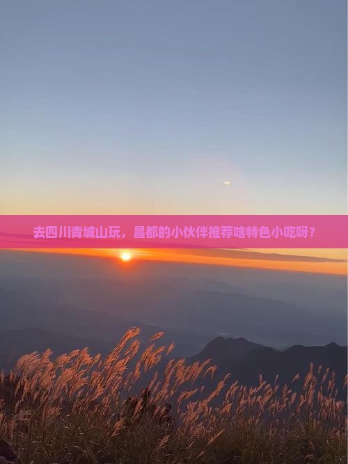 昌都去四川青城山旅游小吃