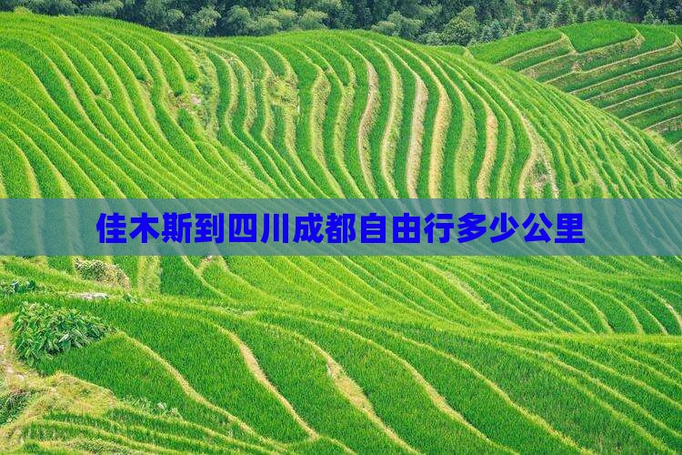 佳木斯到四川成都自由行