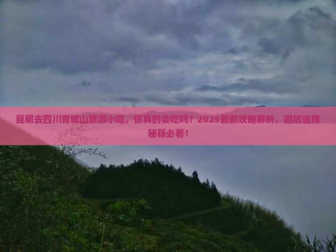 昆明去四川青城山旅游小吃