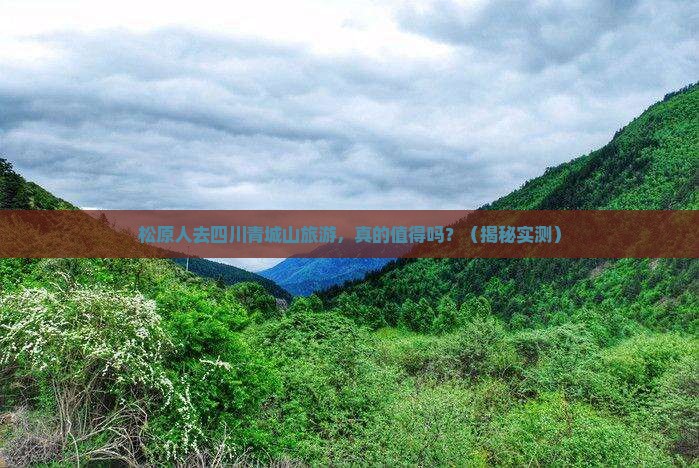 松原去四川青城山旅游