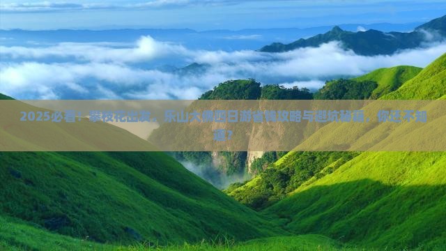 攀枝花去四川乐山大佛四日游