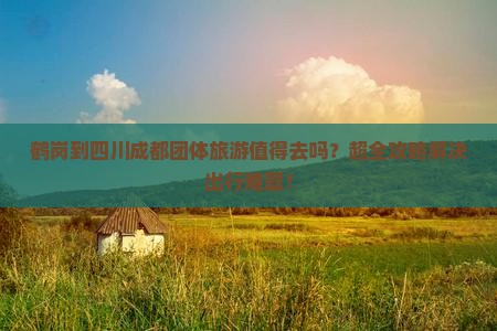 鹤岗到四川成都团体旅游