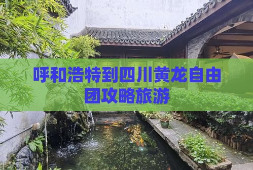 呼和浩特到四川黄龙自由团