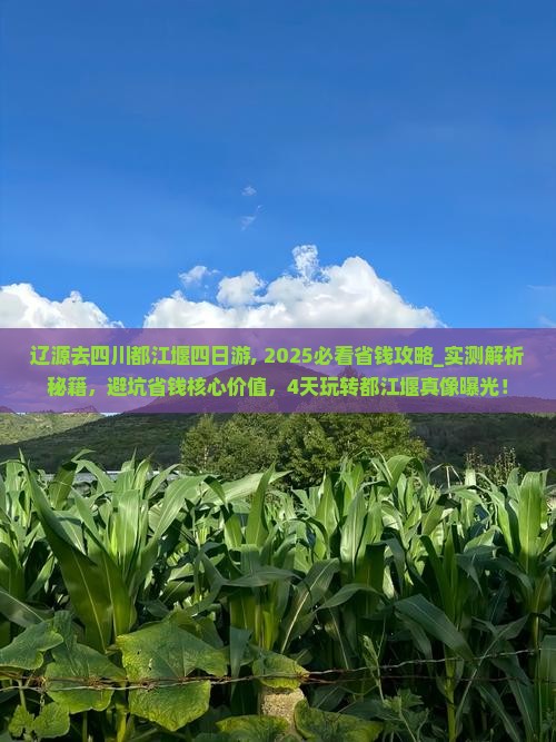 辽源去四川都江堰四日游