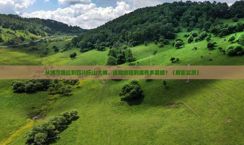 博尔塔拉到四川乐山大佛旅游