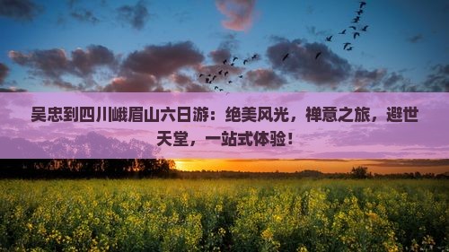 吴忠到四川峨眉山六日游