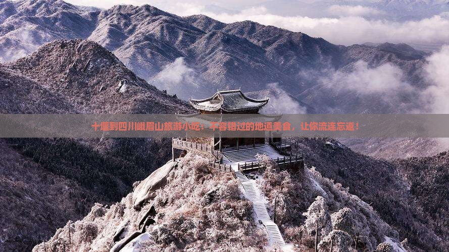十堰到四川峨眉山旅游小吃