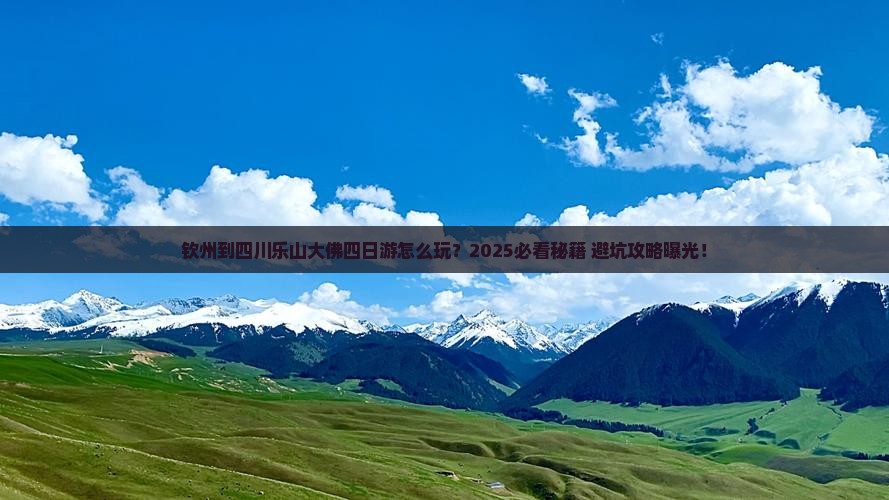 钦州到四川乐山大佛四日游