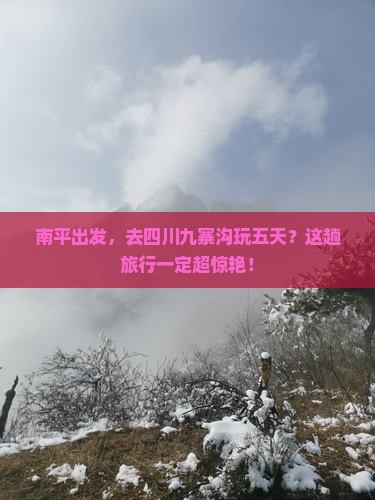 南平去四川九寨沟五日游