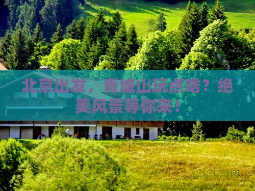 北京去四川青城山景点